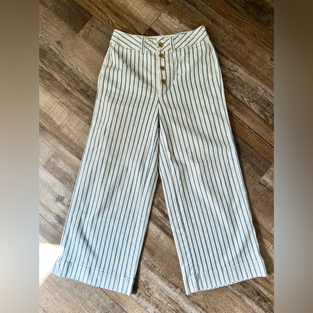MADEWELL • Emmitt Crop Pin-Stripe